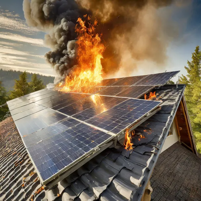 Vous en savez plus concernant les risques d'incendie des panneaux solaires