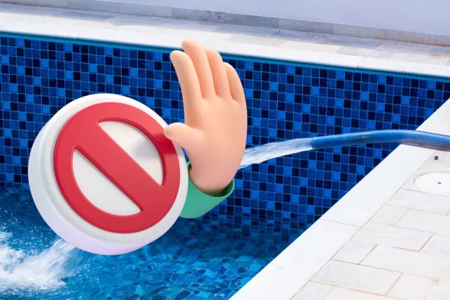 Ne faites pas l’erreur de remplir votre piscine en avril !